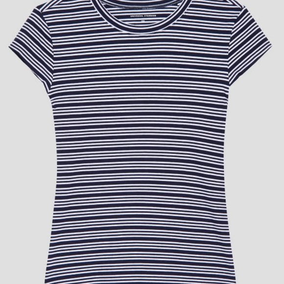 Universal Standard Tops - NIP UNIVERSAL STANDARD ASHLEY CAP S/SLEEVE TEE